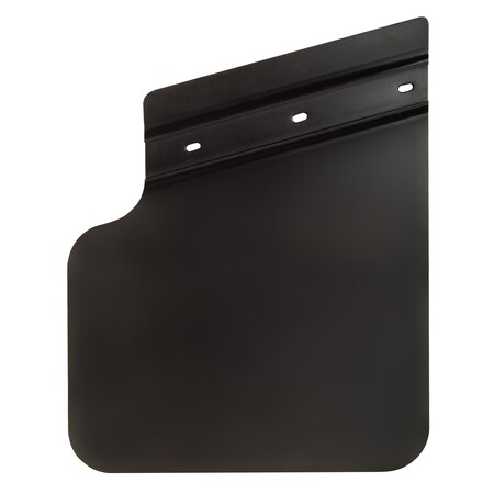 Betts Spring Channel Flap, Angled, Corner Cut, Left, 30.00, Black Poly CF3526LH30PB